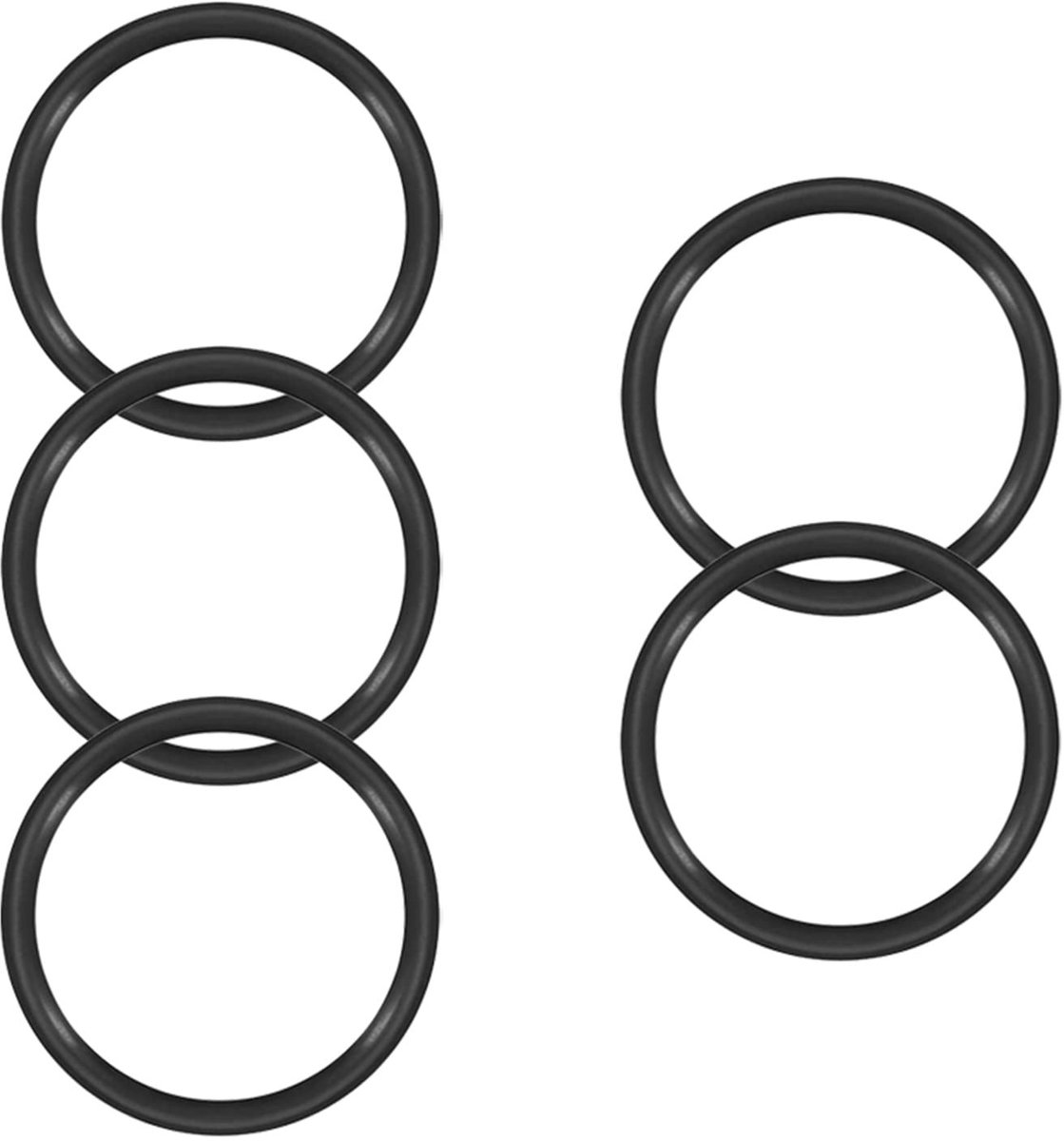 Nitril O-Ringen 80mm OD, 70mm ID, 5mm Breedte - Duurzame Sealing Gaskets voor Diverse Toepassingen, Verpakking van 5 Stuks