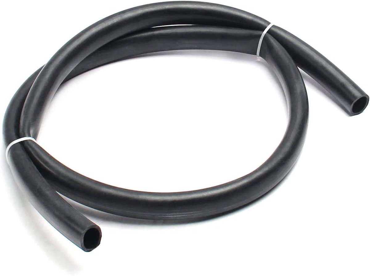 Zwarte Slang met 14mm Binnen- en 18mm Buitendiameter - 1000mm Lengte voor Olie en Watergebruik - Duurzaam en Flexibel