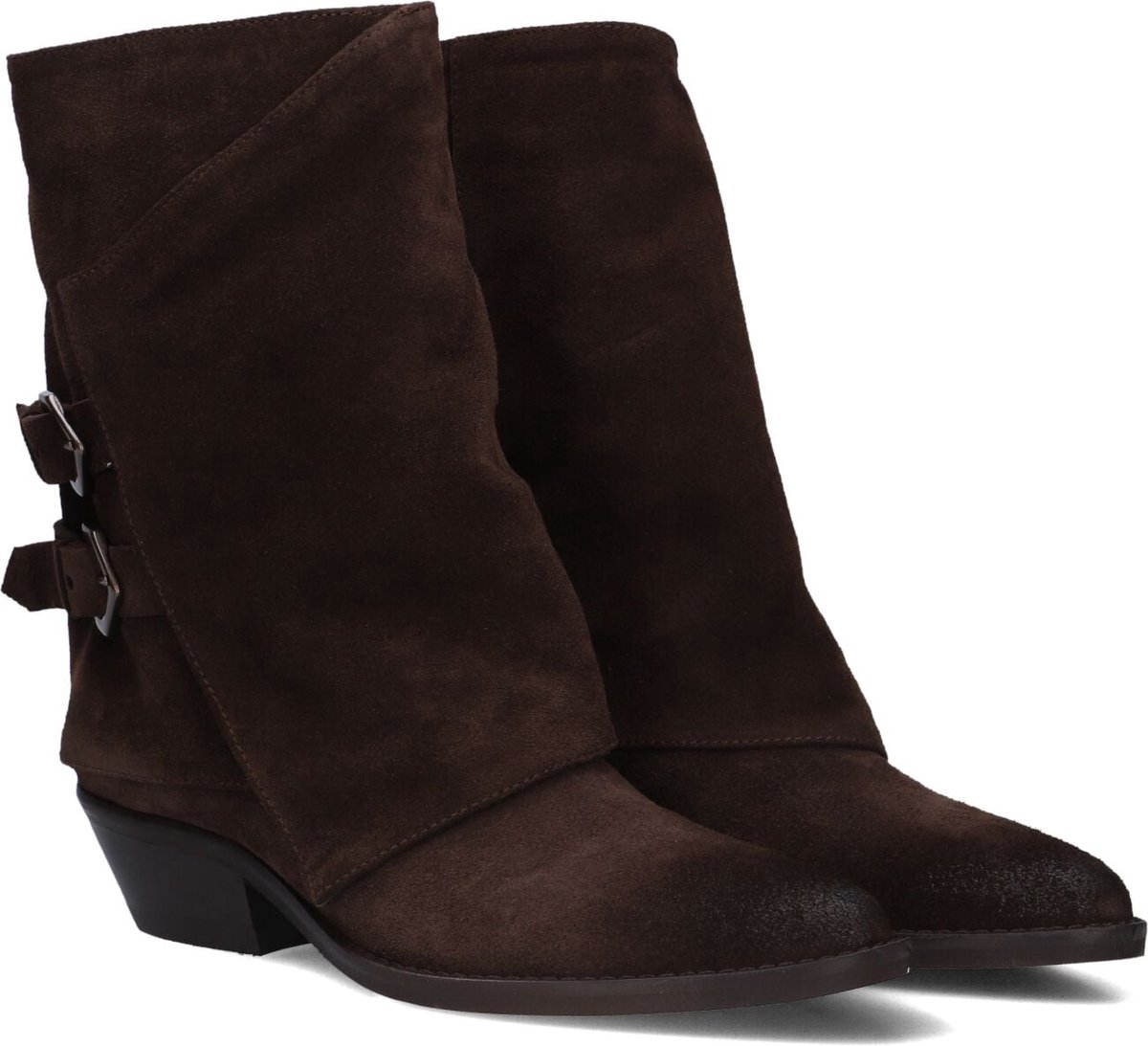 LINA LOCCHI Aw429 Laarzen - Suède - Dames - Bruin - Maat 37