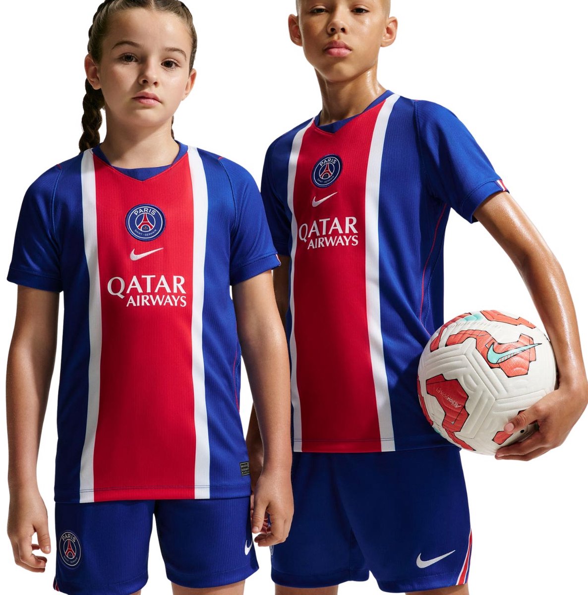 Nike T-shirt Kinderen Paris Saint-Germain 2026/27 Stadium Home Blauw