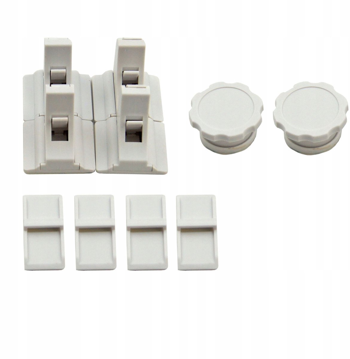 Magnetische Meubelvergrendeling voor Kast & Lade - 4 Stuks + 2 Sleutels