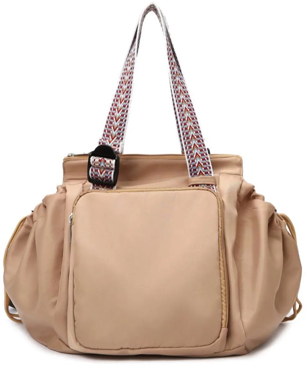 casalora - Reistas 32x23x35cm - Grote capaciteit - Stijlvolle 3-in-1 rugzak/schoudertas - Met 15 zakken - 55 cm breed wanneer uitgevouwen - Khaki
