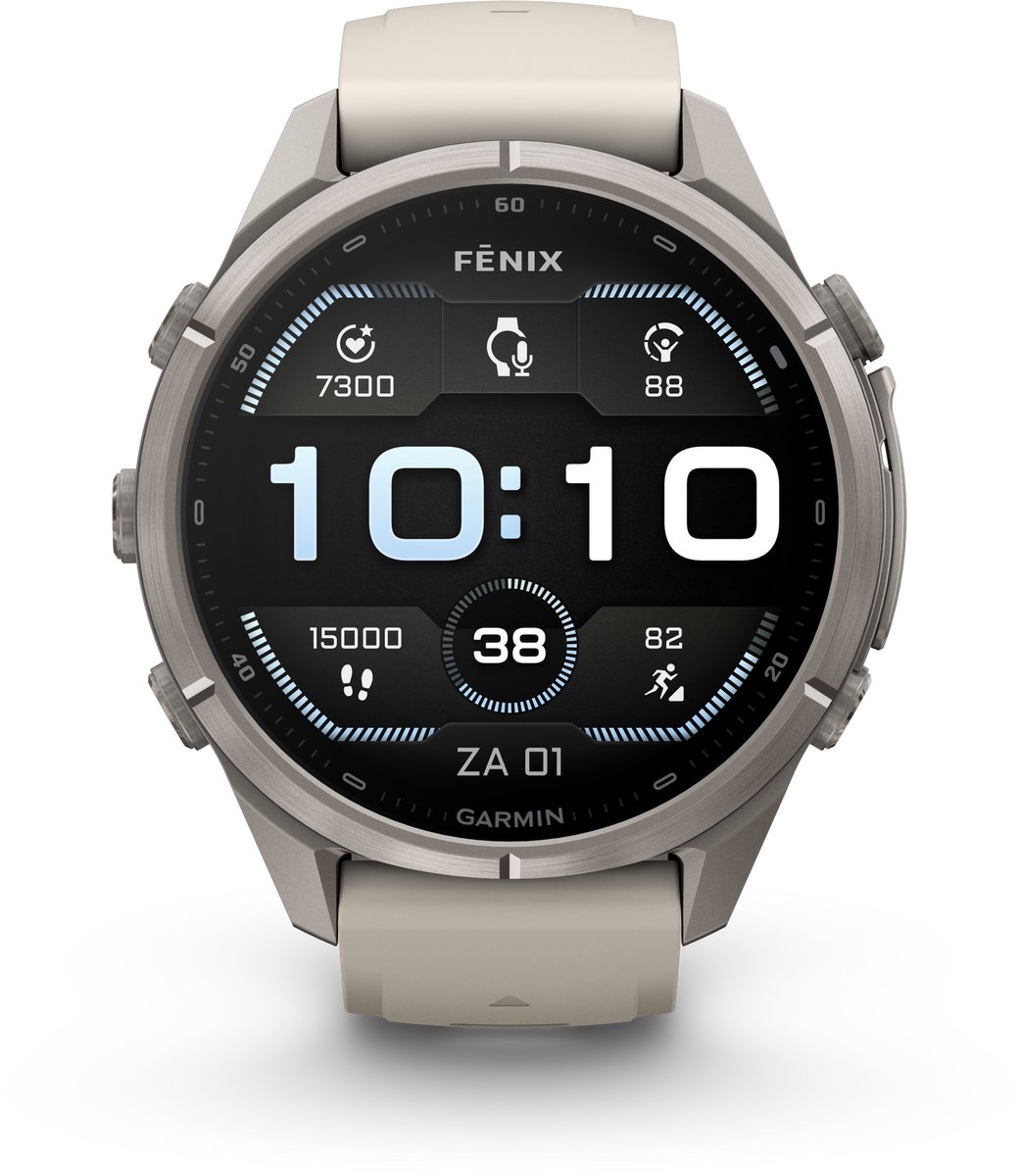 Garmin fēnix 9 Pro - 43 mm - Multisport GPS Smartwatch - 1.3" AMOLED-scherm - Volledig titanium behuizing - Batterijduur tot 10 dagen
