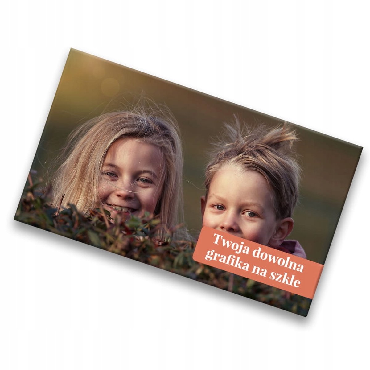 Glazen Keukenplank met Eigen Foto - 60x30cm