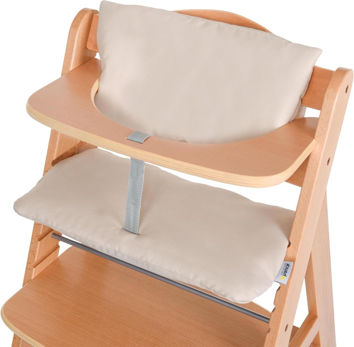 Stoelverkleiner Kinderstoel - Luxe Kussenset - Comfortabel Zitten - 2-delige Set - 21.5 x 39.5 cm - Beige