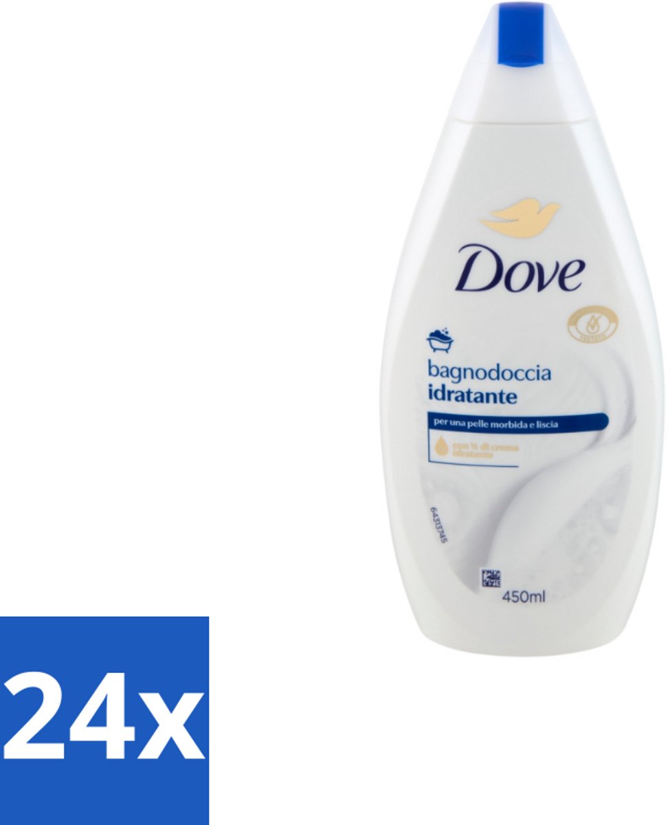 Dove – Douchegel – Hydraterend – 450 ml - Voordeelverpakking - 24 stuks