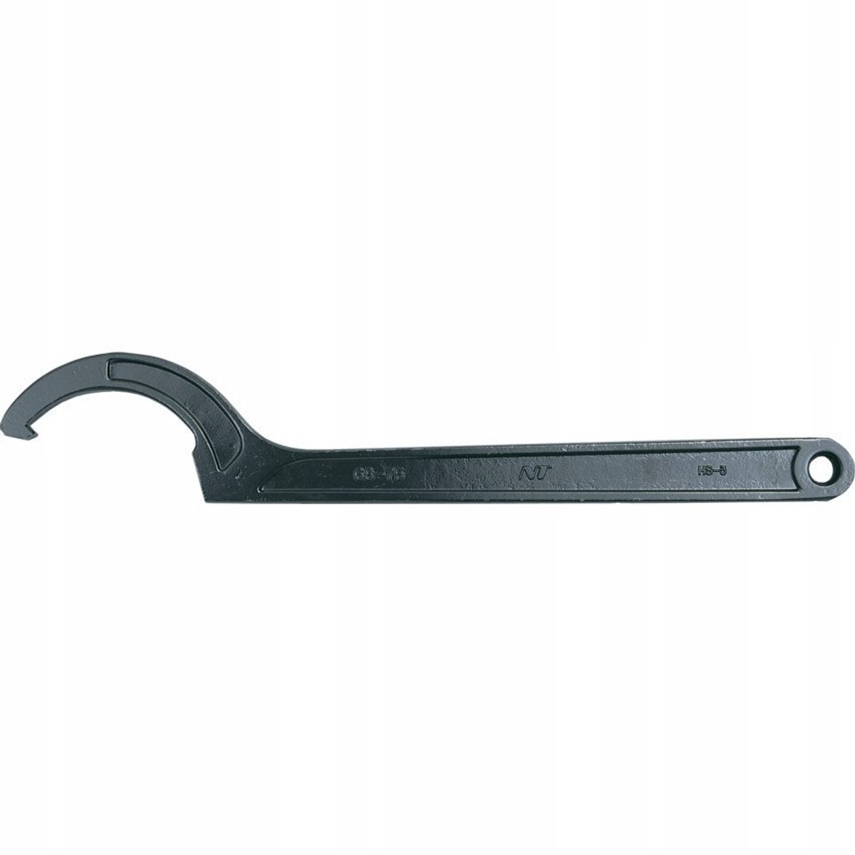 Haakse sleutel 45-50mm ER32, 205mm DIN1810A, zwart