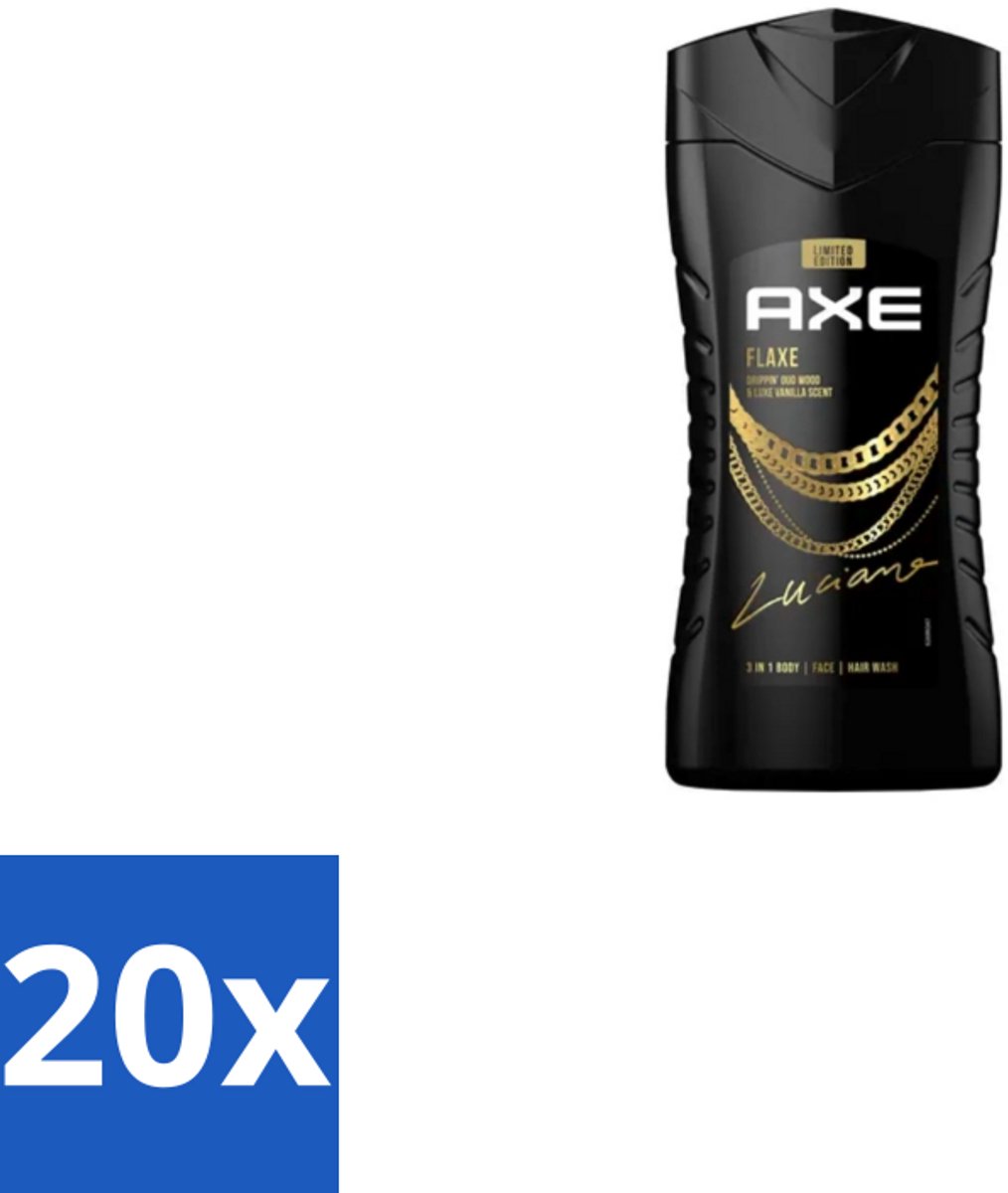 Axe – Douchegel – Flaxe – 250 ml - Bulkverpakking - 20 stuks
