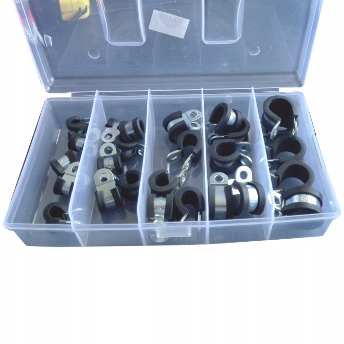 Klemmenset Rubber Gecoat 25-delig