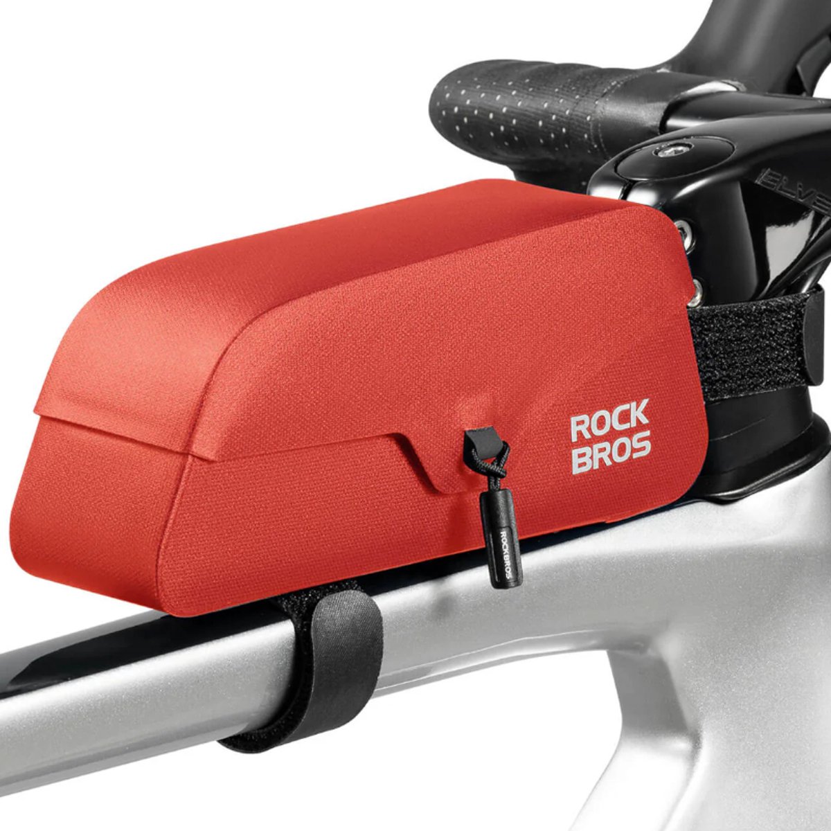 Waterdichte Fietstas voor Frame met Magneetsluiting - Rood