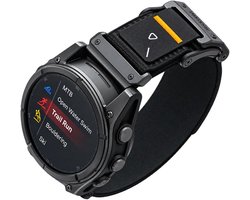 AULUMU Garmin QuickFit 26mm Bandje Magnetische Sluiting Zwart
