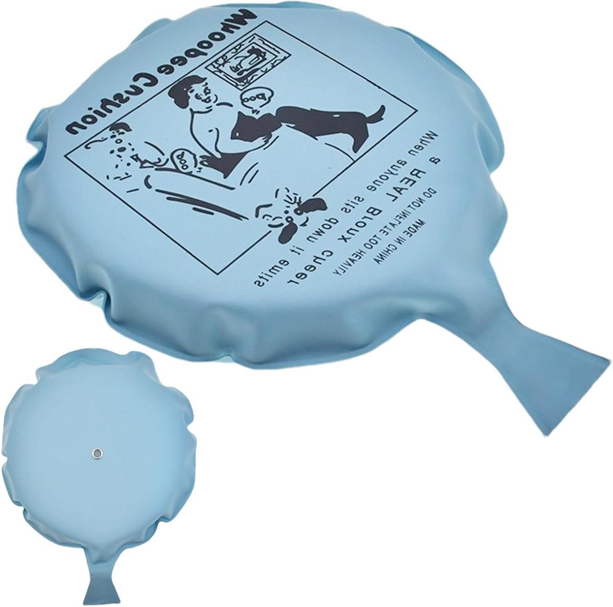Scheetkussen - Grap Kussen - Feestelijk Vermaak - Realistisch Geluid - 18.5 cm - Veelkleurig