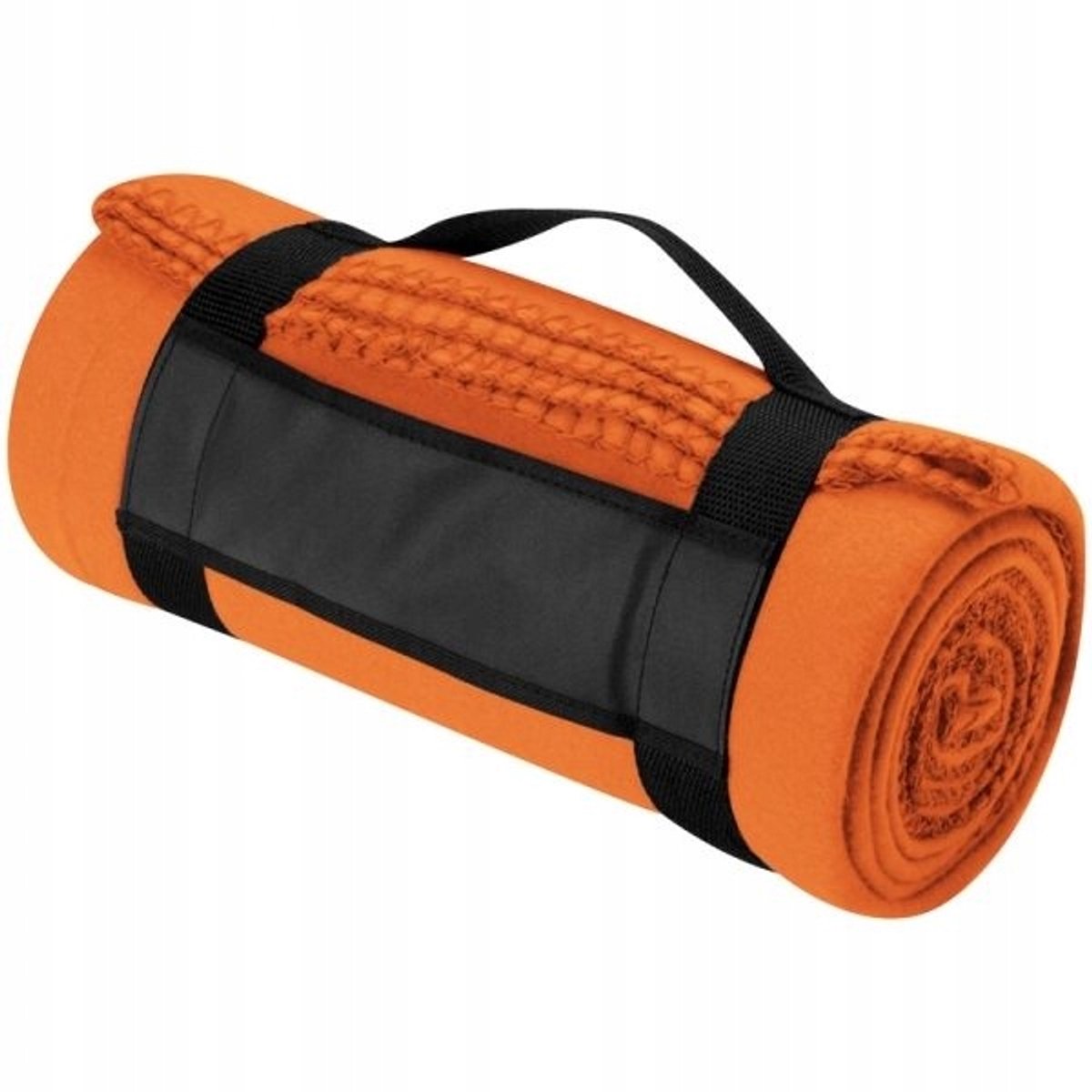 Zachte Fleece Plaid NASHVILLE Oranje - 180x120 cm