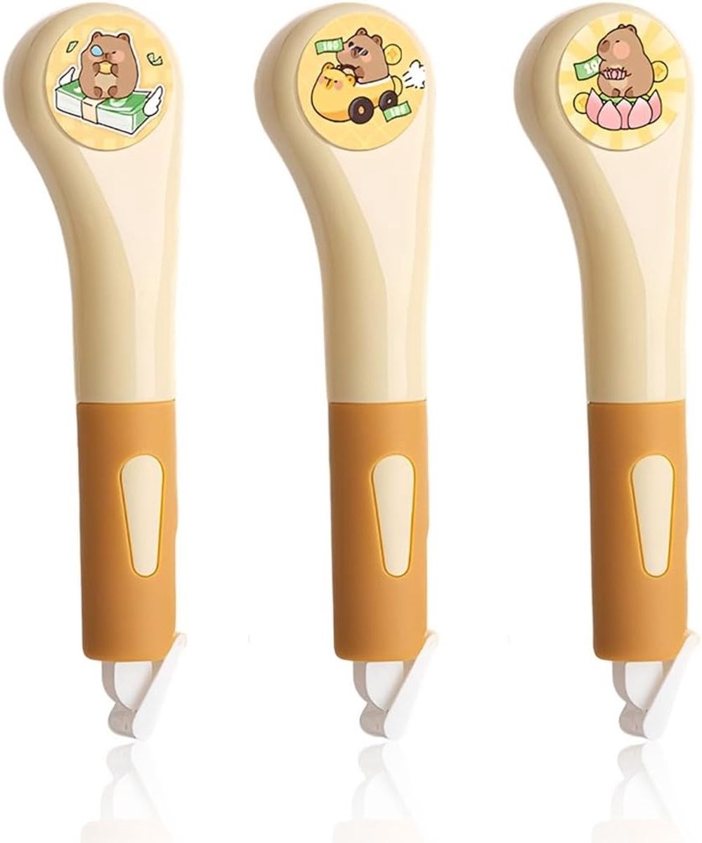 Correctieroller set van 3, 12 cm, ideaal voor scholieren, leraren en professionals, gebruiksvriendelijk en nauwkeurig