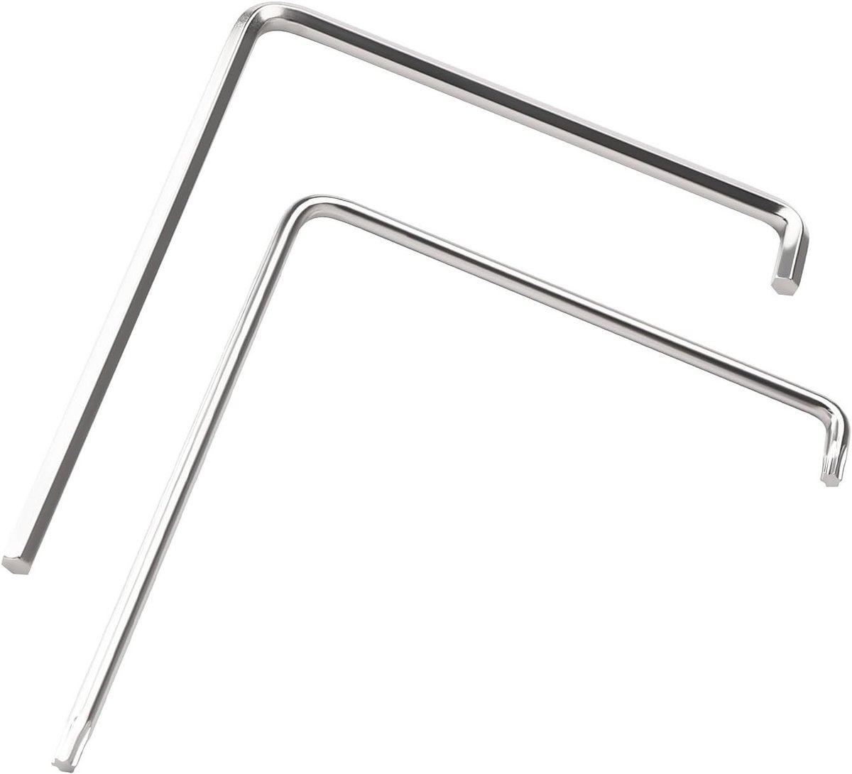 2 Stuks Raamafstelset met Gebogen 4mm Zeskant Sleutel & T15 Universele Montagekit voor Raamhardware Ajustement