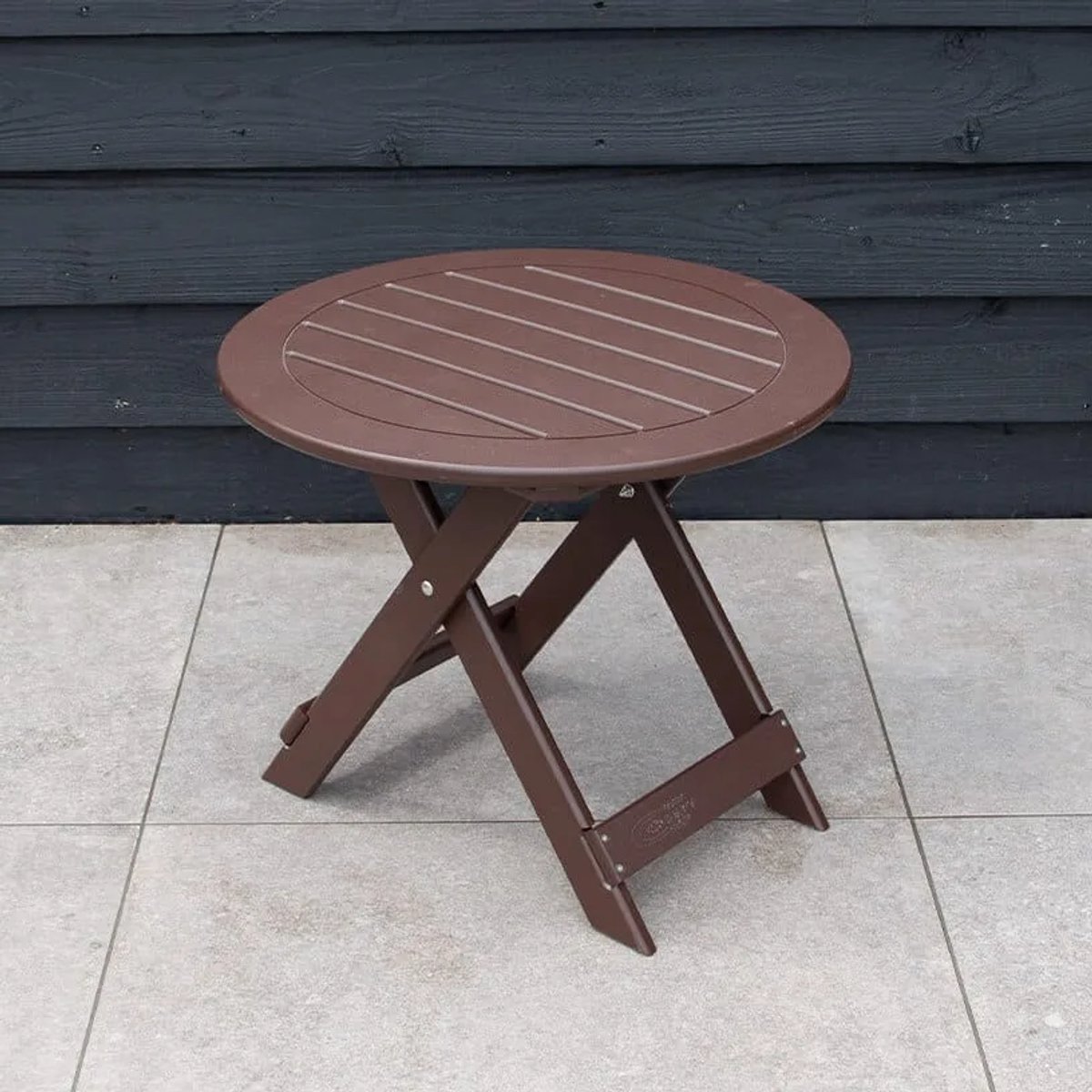 Originele Adirondack Bijzettafel | Kunststof | Donkerbruin | Side Table | Binnen 2-5 werkdagen geleverd | 10 jaar garantie | Canada Comfy Chair