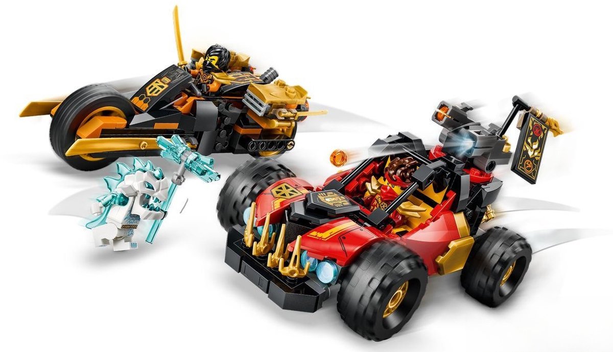 LEGO NINJAGO Kai en Cole's Combivoertuigen Speelgoed voor Kinderen Vanaf 7 Jaar 71864 — cadeau in Spellen & Speelgoed - foto 6