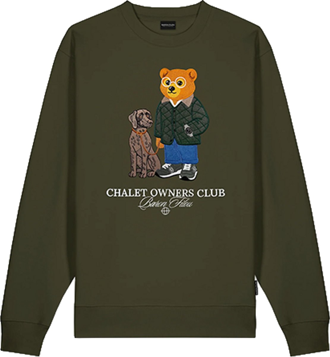 Baron Filou 182 The Huntsman Embroidered Pullover