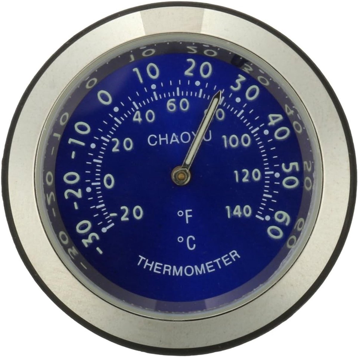 Motorfiets Handvat Thermometer - Waterdichte Temperatuurmeter voor Motorrijders en Buitensport