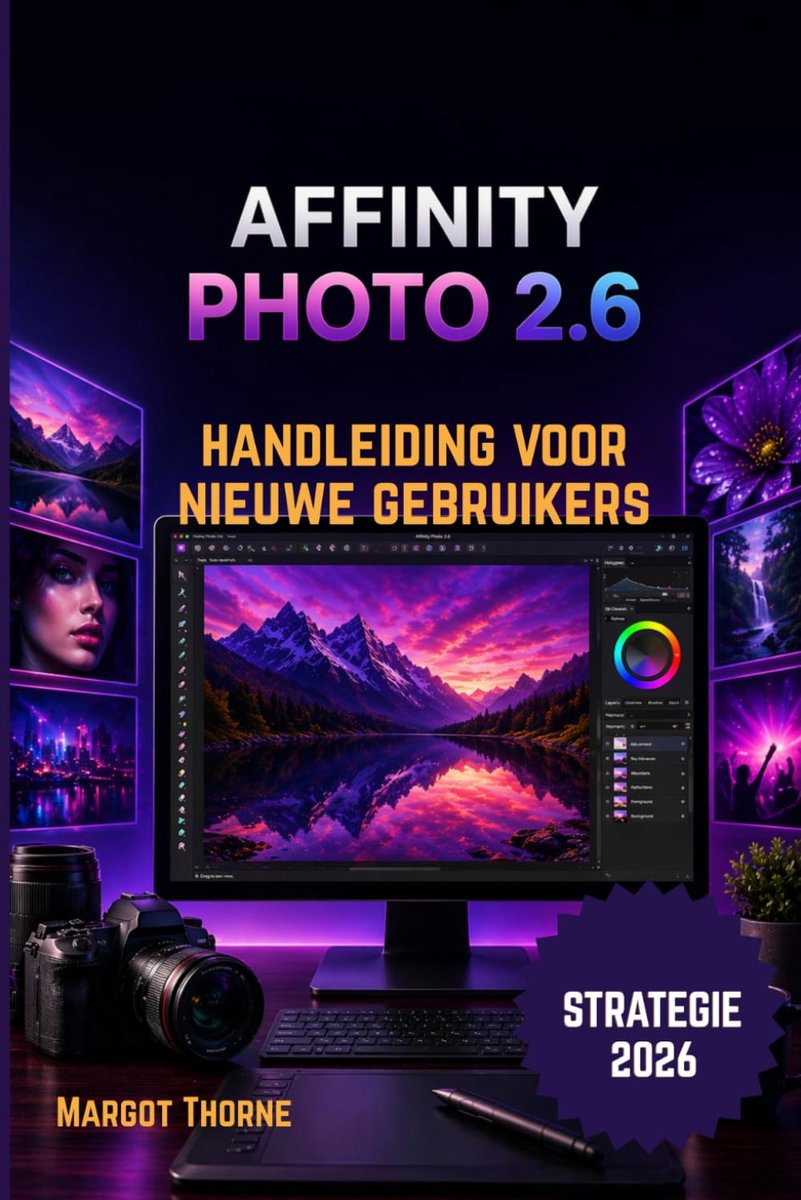 AFFINITY PHOTO 2.6 GEBRUIKERSHANDLEIDING 2026: Eenvoudige, stapsgewijze nieuwe strategie voor beginners en gevorderden - ShopVlot