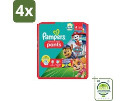 Pampers – Luierbroekjes – Baby Dry Pants Paw Patrol Maat 4 – 25 Luiers - Voordeelverpakking - 4 stuks - Baby luier - Luierbroek