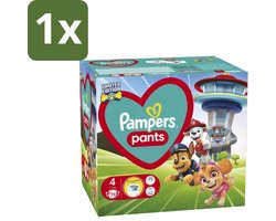 1 x Pampers – Luierbroekjes – Pants Paw Patrol Maat 4 – 72 Luiers - Baby Luier - Luierbroek - Droge Luier - Luier Voor Baby - Luier Met Print