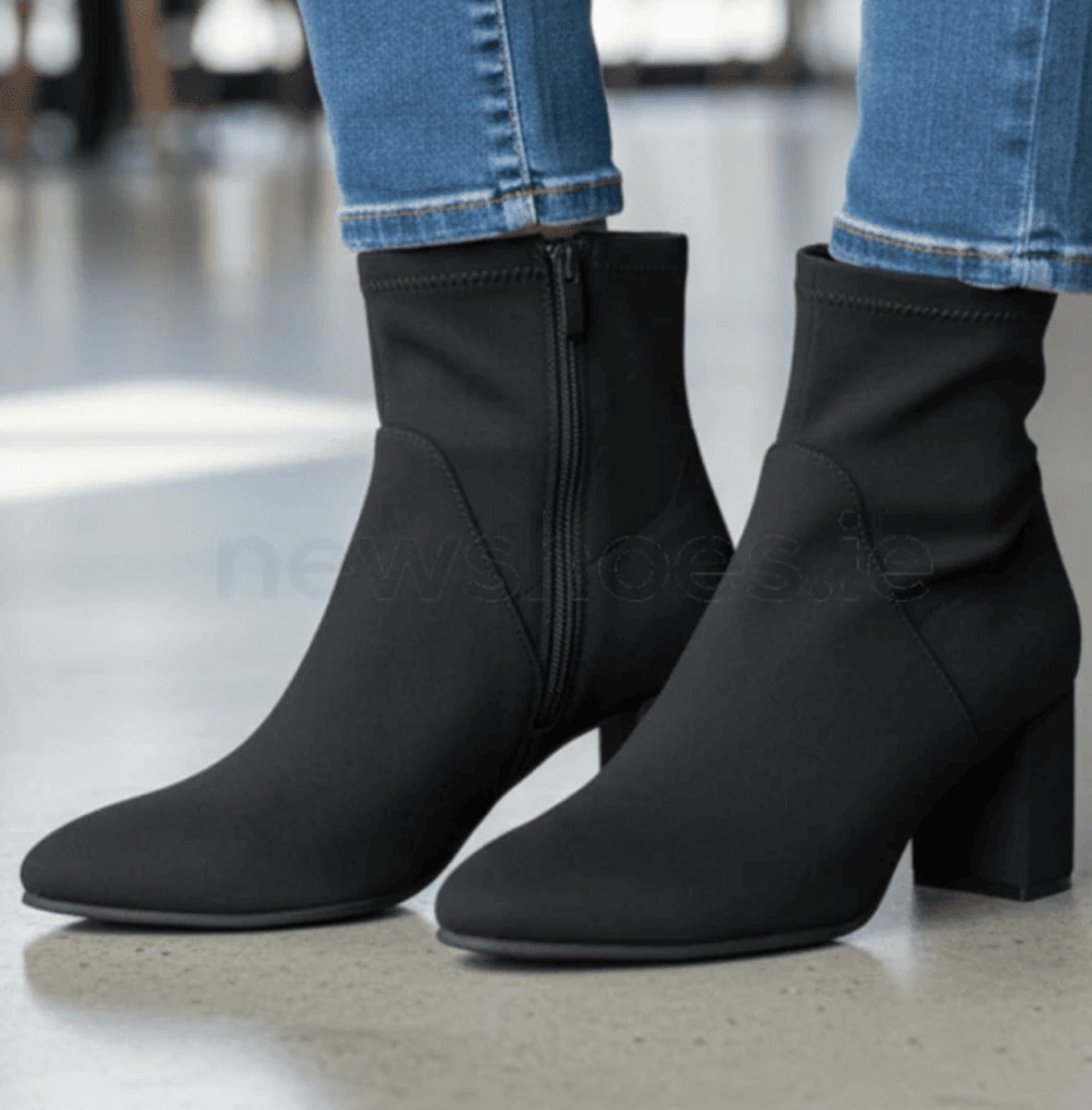 Marco Tozzi Dames Enkellaarsje 2-25369-47 001 F-breedte Maat: 39 EU