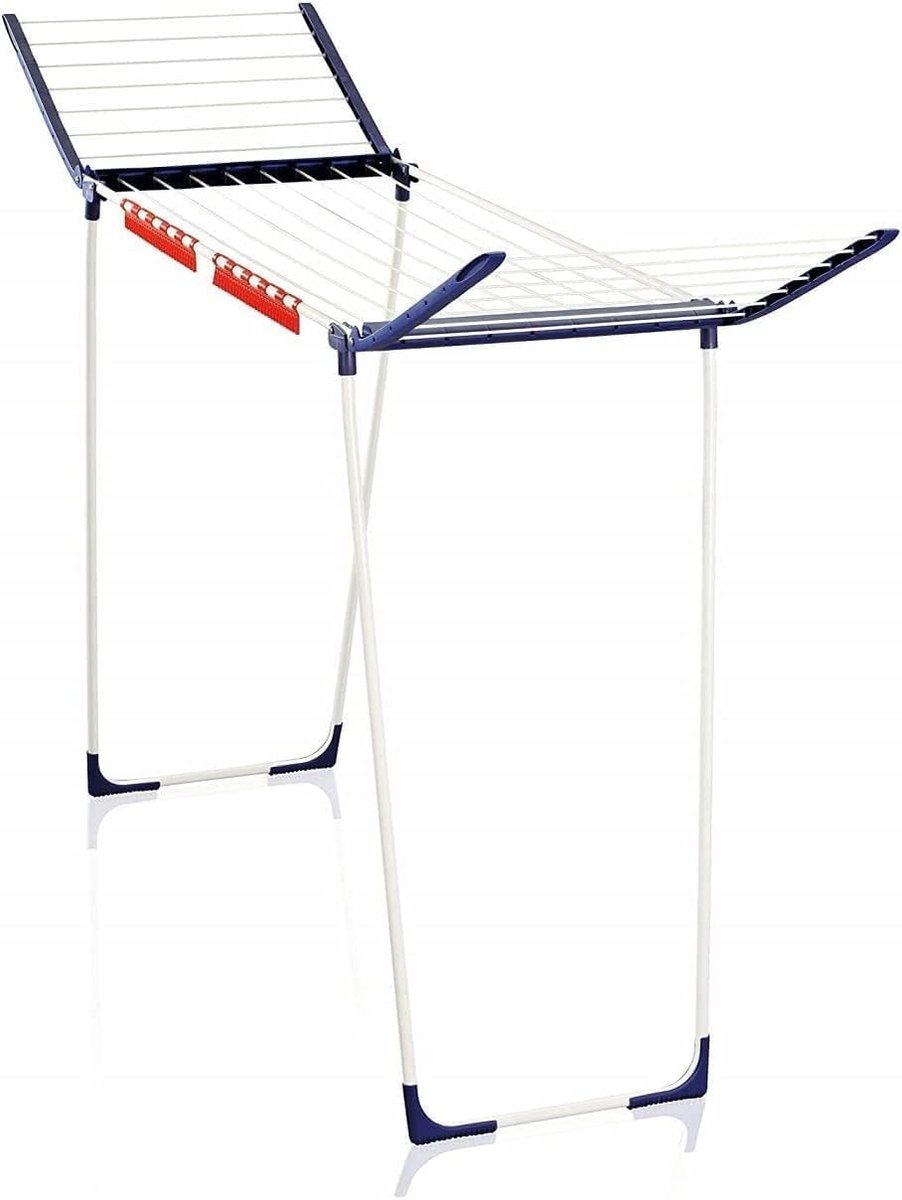 Famanu – Staand droogrek Pegasus 180 Solid Maxx, extra hoog XXL voor efficiënt drogen van wasgoed