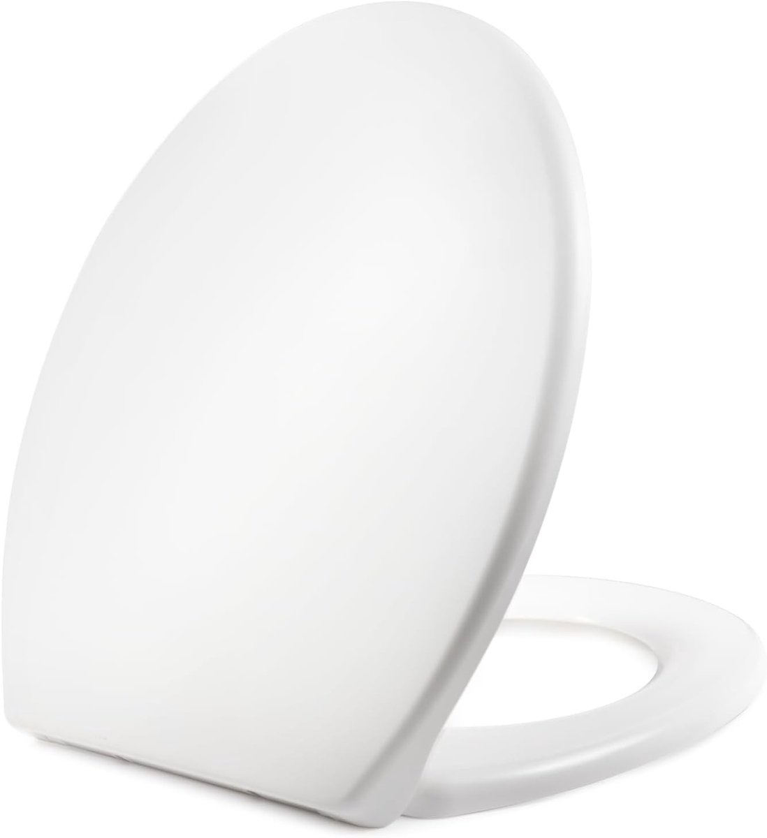Wc-bril met softclose - Ovaal - Urea Duroplast - Met Snelsluiting en Antislipbuffers - Voor Universele Toiletten