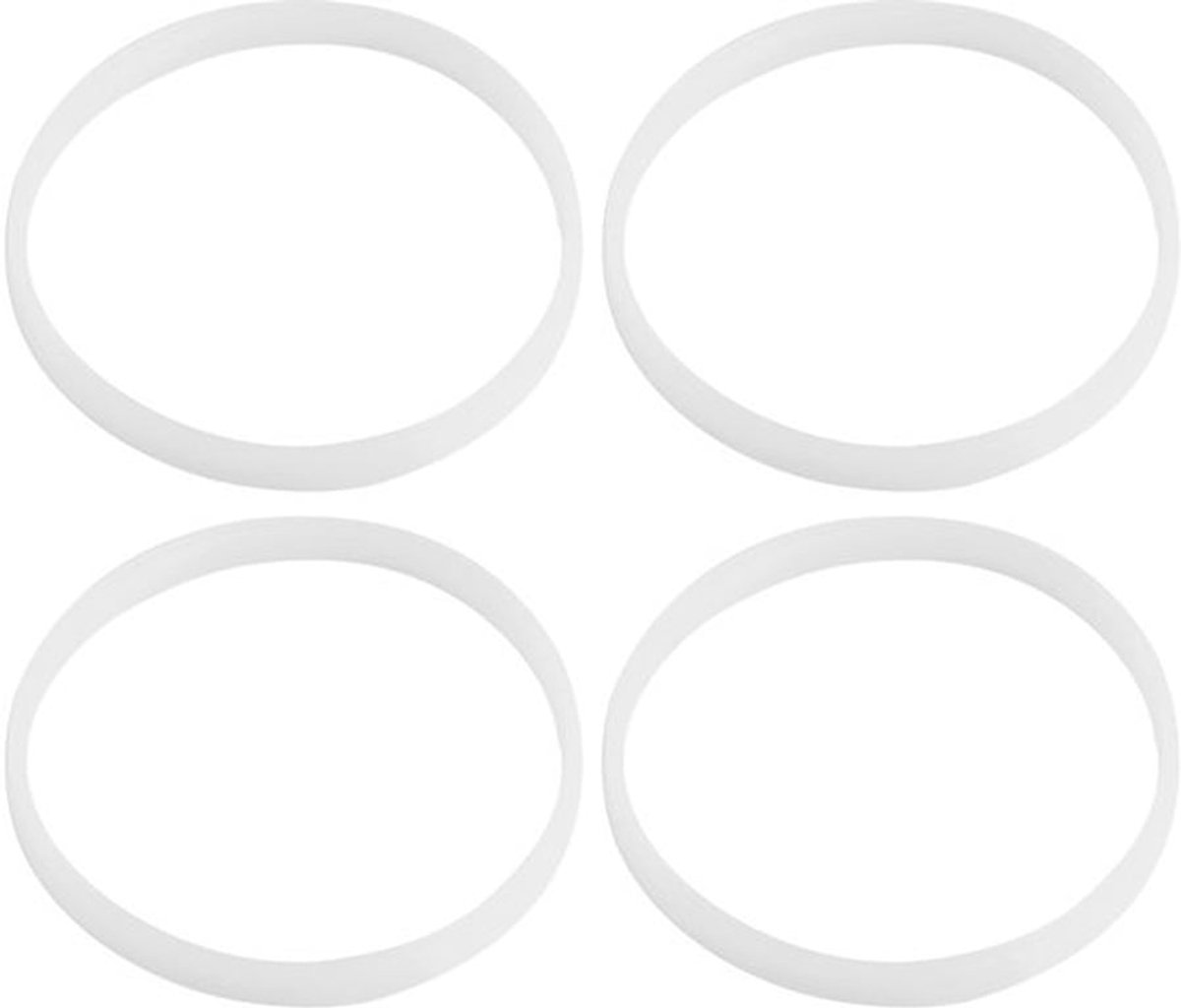 O-Ring Vervanging - Rubber Afdichting - Set van 4 Stuks - Diameter 10 cm - Geschikt voor Juicer - Lichtgewicht 40 g - Afdichtring