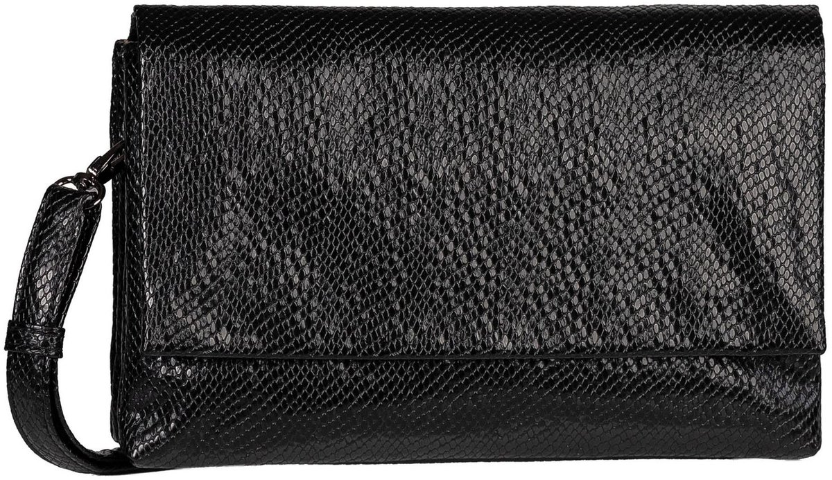 Gabor avondtas schoudertas Salara Clutch Snake Black zwart