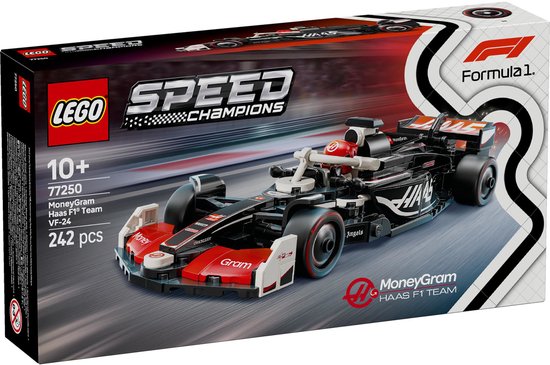 LEGO Speed Champions 77250 MoneyGram Haas F1® Team VF-24 racewagen