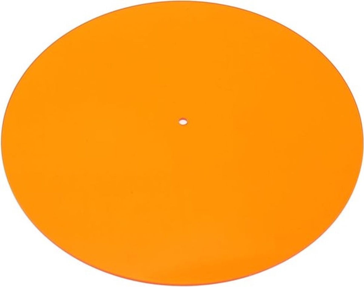 Kleurige Acryl Slipmat voor Platenspeler, Vermindert Statische Geluiden en Verbetert Geluidskwaliteit voor 12 Inch Platen