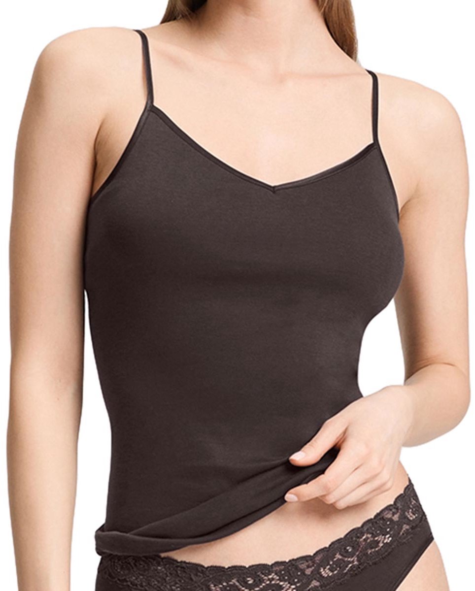Hanro Dames spaghettitop Cotton Seamless