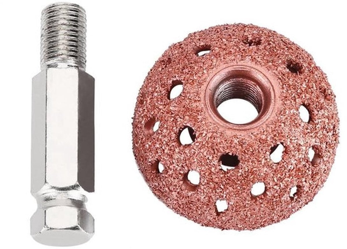 Polijstwiel 38 mm - Wolfraamlegering - Grove korrel - 70 rooster - Reparatie velgen - Hoogwaardige kwaliteit - Schuurwiel
