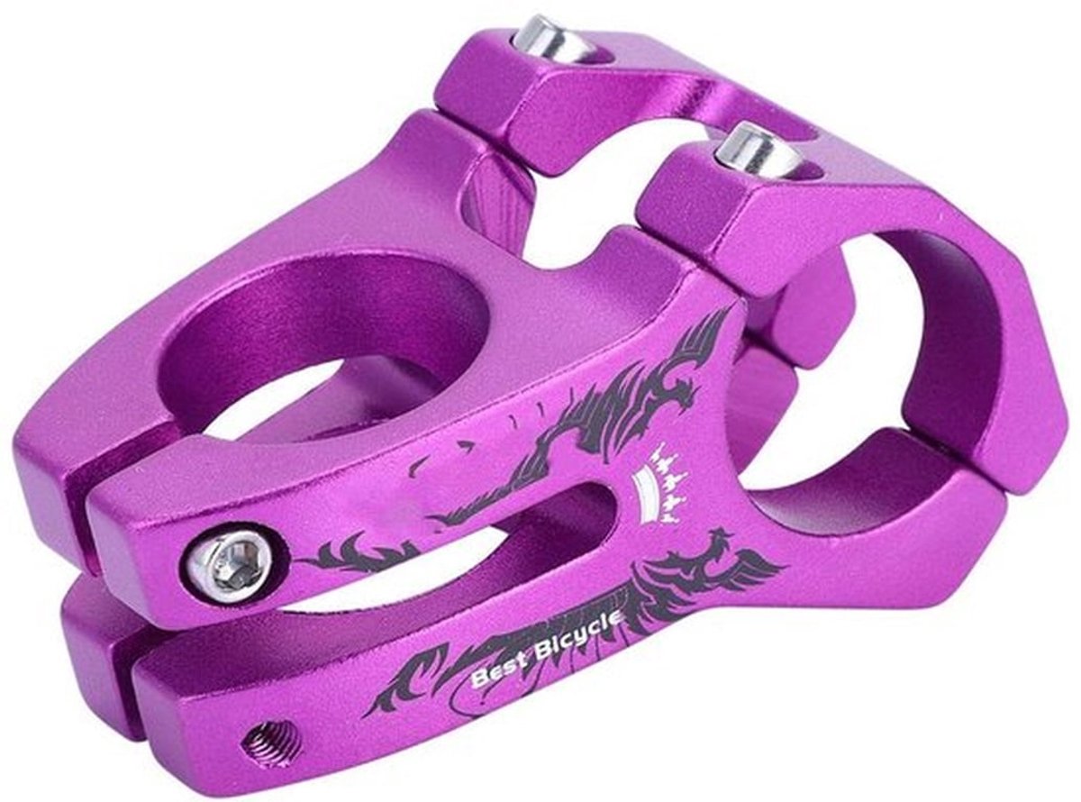 Stuurpen Aluminiumlegering 31,8 mm - Korte Stuurpen - Verstelbare Stuurpen - MTB/Racefiets - Hoogte 30 mm - 100% Nieuw! - Fietsstuur