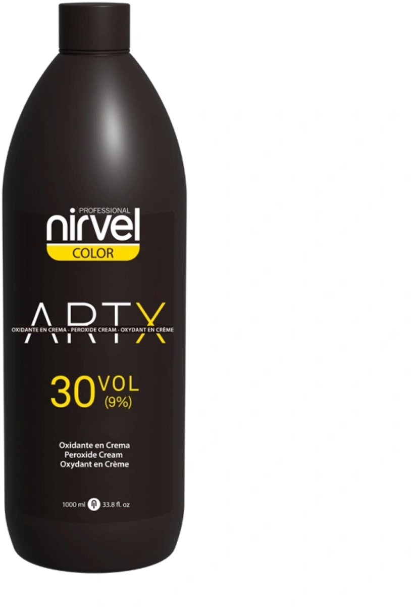 Nirvel ARTX 30 Vol Cream Peroxide / Peroxide-oxidatiecrème voor haarkleurmiddelen en bleekmiddelen 1000 ml