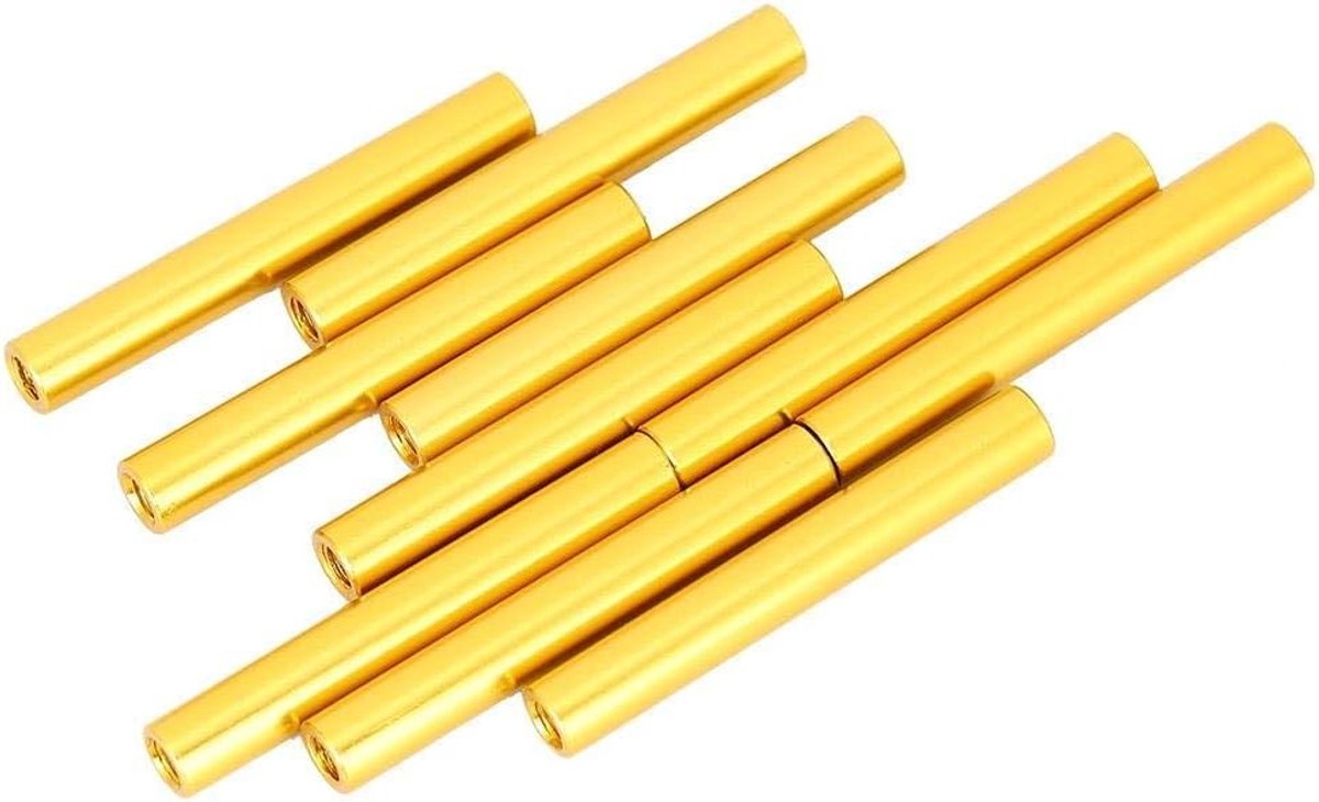 10 Stuks M3x35 Aluminium Standoffs voor Drones, Quadcopter Onderdelen en RC Vliegtuigen met Interne Draad