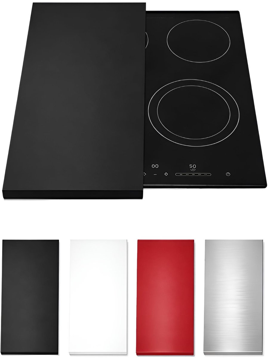 Solidchoice - Ceramische Kookplaat Deksel voor Inductie 55 x 33 cm