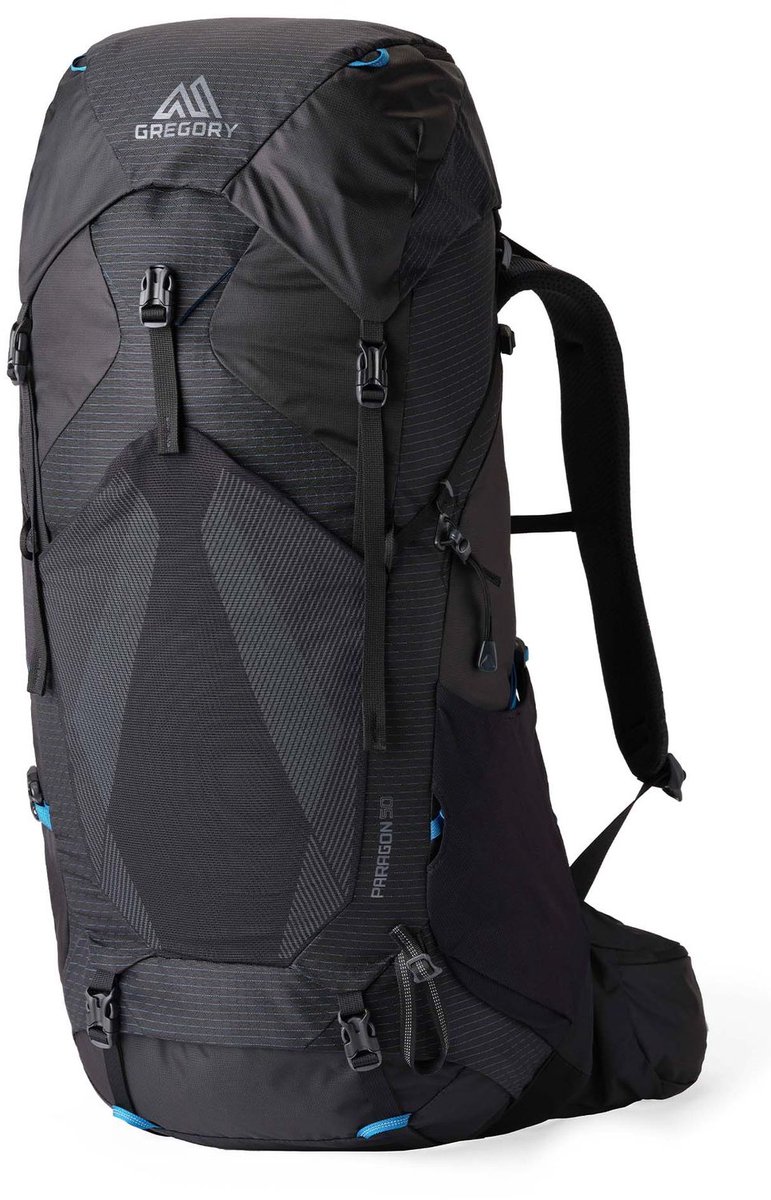 GREGORY trekkingrugzak rugzak Paragon 50 Backpack Alpine Black zwart