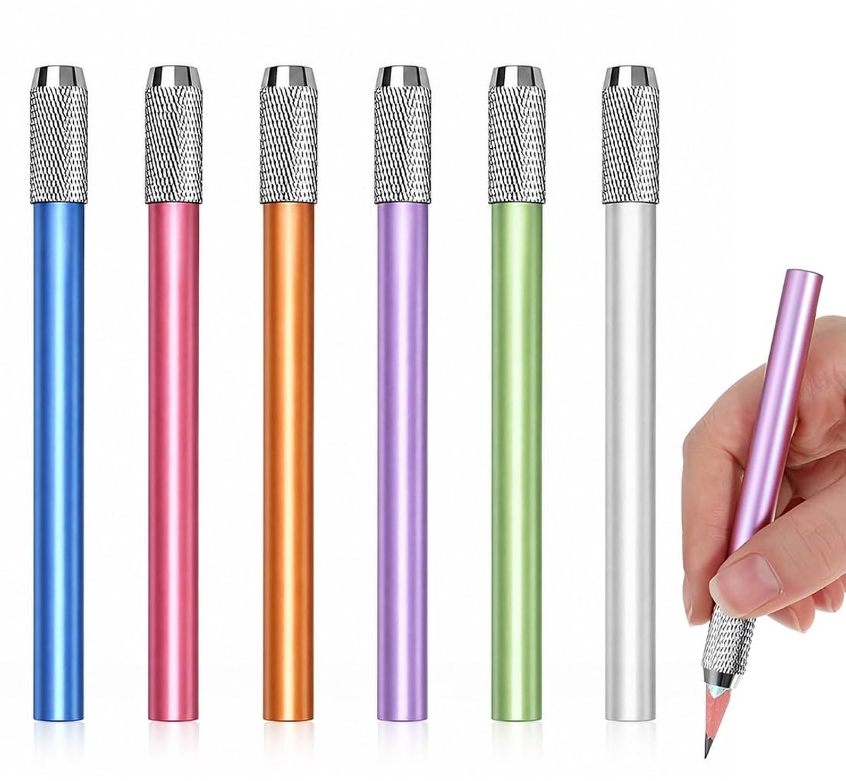 Solidchoice - Set van 6 Robuuste Penverlengers