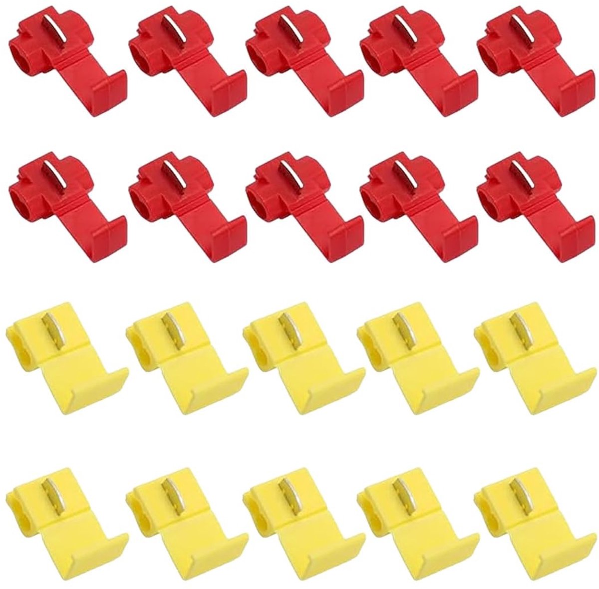 Solidchoice - Set van 40 Elektrische Verbindingsstukken met Snelsluiting