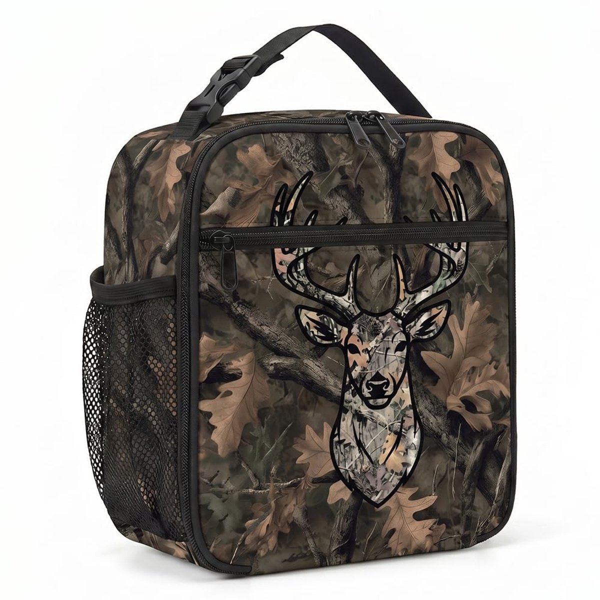 Solidchoice - Geïsoleerde Lunchtas met Camo Design voor Mannen en Vrouwen