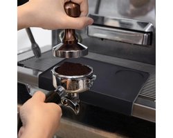 Koffiestamper Geschikt voor randbescherming, tamperhouder, basis Geschikt voor de koffiestamper.