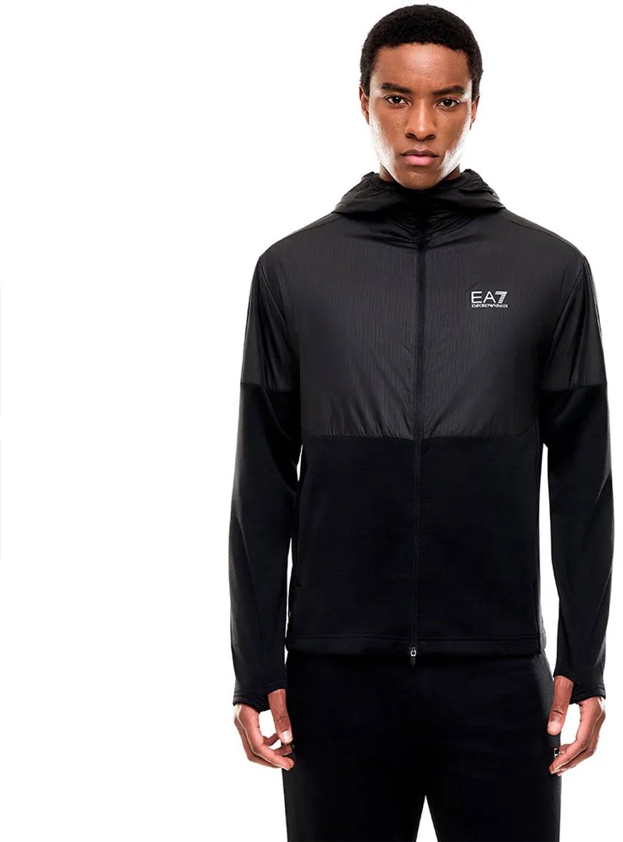 Ea7 Emporio Armani 7m002179_af26310 Sweatshirt Met Rits Zwart S Man