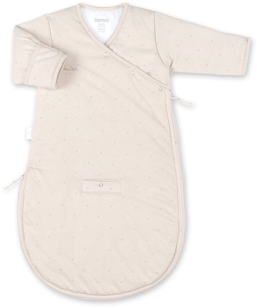 BEMINI Babyslaapzak - MAGIC BAG 1-4m - TOG 2.5 - Knus cocon - Sesame