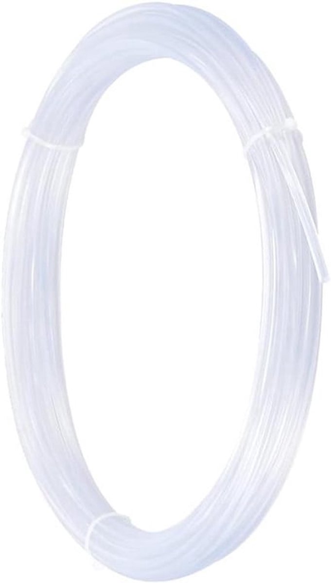 Plastic Uitbeenrol - Korsetstroken - Ronde webbingbanden - PP - Strips - Lingerie Accessoires - Wit - BH - Naaien - Doe-het-zelf - Geschikt voor bh's en korsages - 10,9 yard/10 m - Benodigdheden - Bruidsjurk