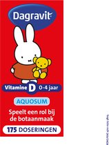 Dagravit Kids Vitamine D Aquosum - Vitamine D speelt een rol bij de botaanmaak - Nijntje - 25 ml