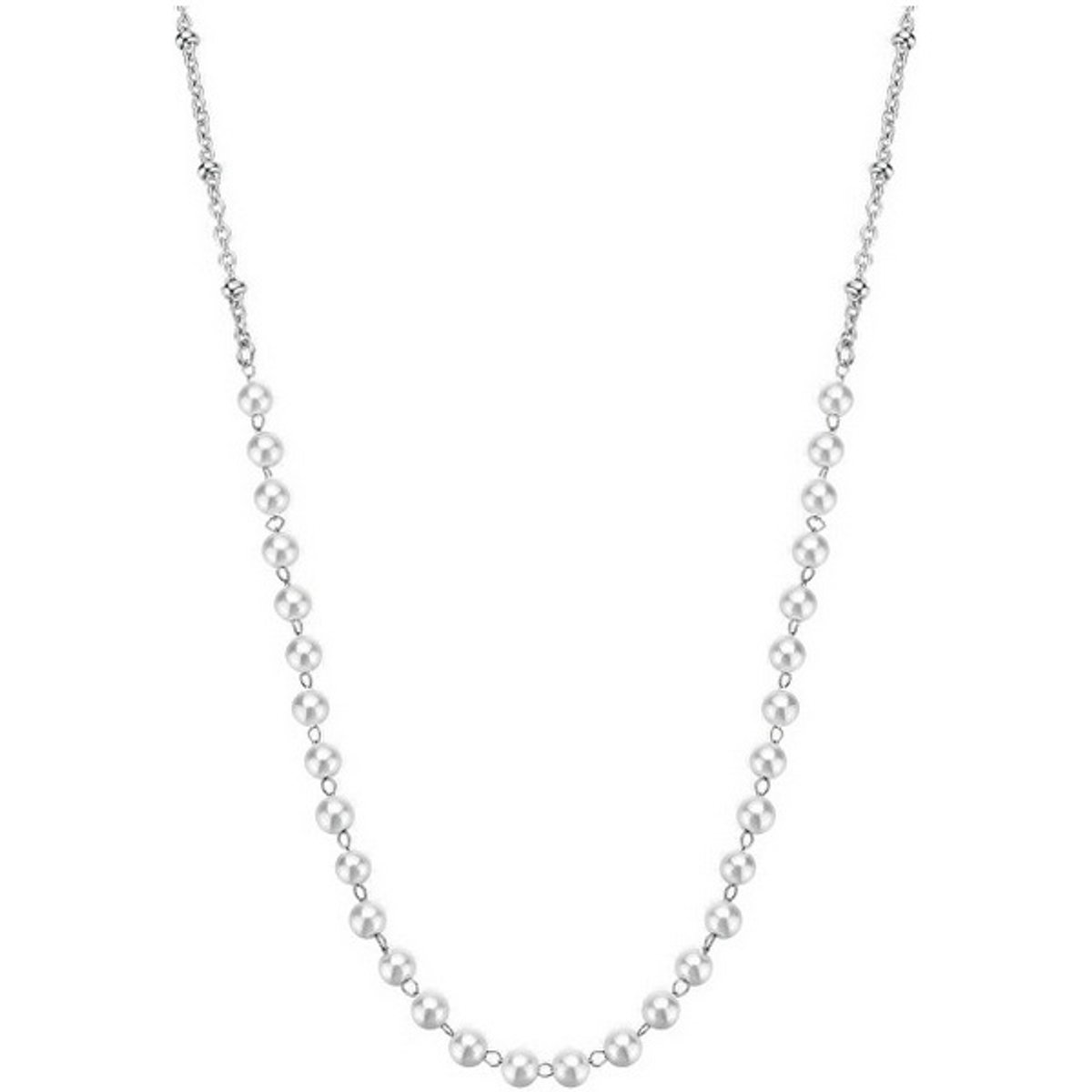 BROSWAY ESSENTIAL BNL037 STAINLESS STEEL KETTING MET PARELS 1 STUK