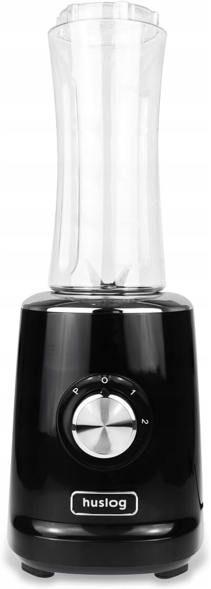Thijox - Blender Smoothie 500W met 4 RVS Messen, 600 ml Blend & Go Fles, 2 Snelheden + Pulsfunctie, Antislip Basis, Oververhittingsbeveiliging, Compac